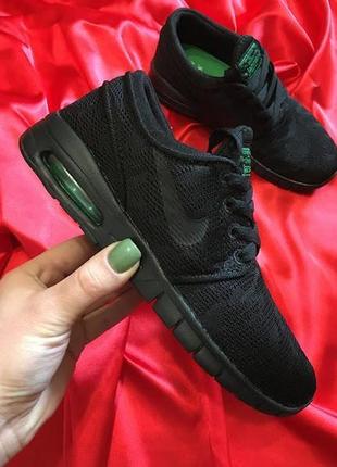 Мужские кроссовки  nike stefan janoski max full black