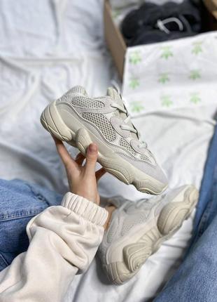 Зимние кроссовки унисекс adidas yeezy boost 500 blush 33 фото