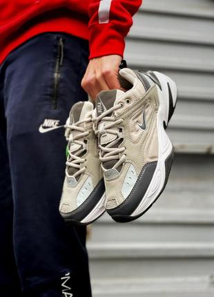 Женские кроссовки  nike mk2 tekno grey white bkack