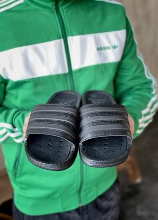 Мужские шлепанцы adidas adilette black