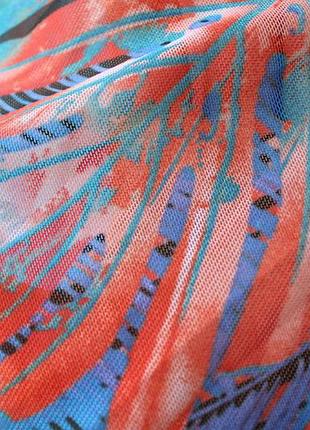 Стильне плаття із сітчастої тканини (без купальника) 6