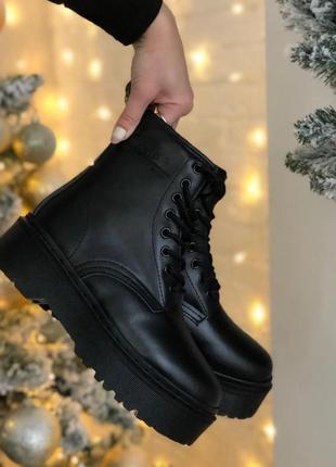 Женские ботинки dr. martens jadon  доктор мартинс