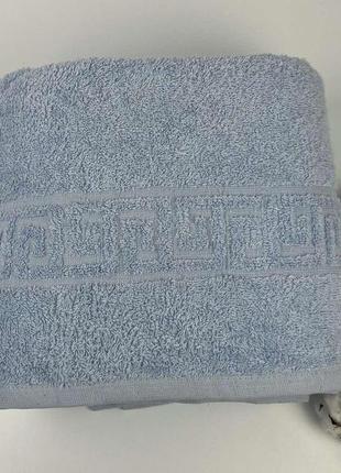 Рушник домашний текстиль 100х180 блакитний