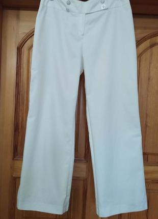 Брюки, от laura ashley, широкие, белья, коттон, лен