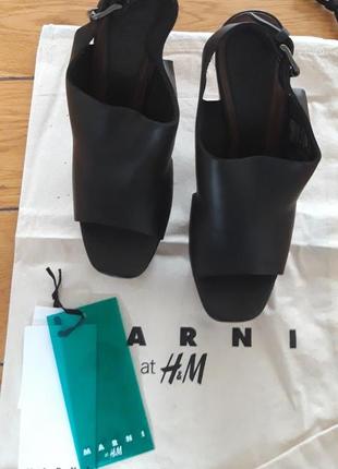 Босоножки marni for h&m p.363 фото