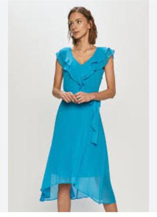Платье new look женское голубое м обмен