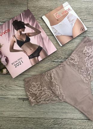 Трусы  женские  la vivas  10176  стринги  хлопок  лавивас  польша .  размер :   l (48/50)