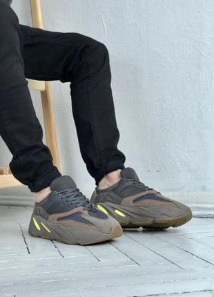 Мужские и женские кроссовки   adidas yeezy boost 700 v1  адидас изи буст3 фото