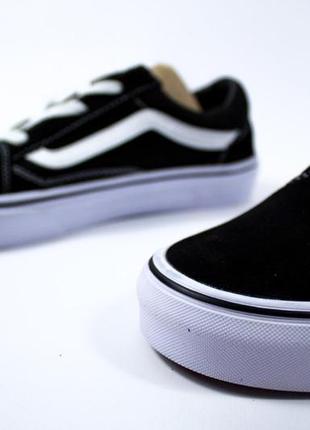 Женские кеды vans old skool black&white