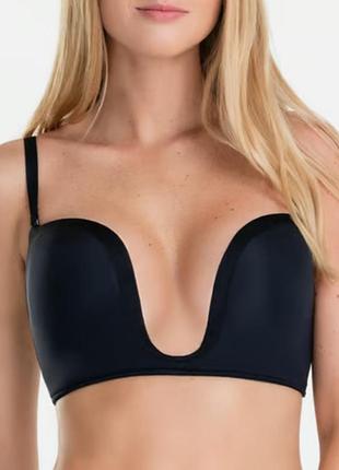 Лиф wonderbra бюсгальтер для глубокого декольте черный балконет