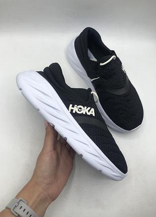 Кроссовки для бега hoka ora recovery aquazzura shoe 2 (119398 - bwht) оригинал