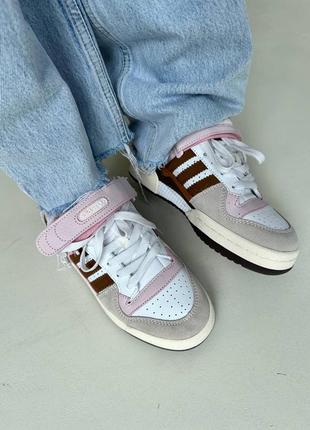 Женские кроссовки adidas forum be the chocolate to my strawberry7 фото