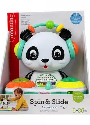 Infantino развивающая игрушка "диджей панда" (212017i)