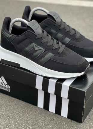 Мужские кроссовки adidas black6 фото