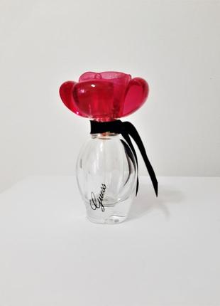 Guess flammable/inflammable пляшка скляна порожня флакон від парфумів для колекції 30мл3 фото