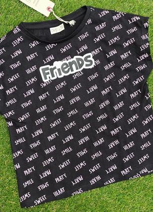 Комплект на девочку friends футболка и бриджи размер 10-11 лет 146 см3 фото