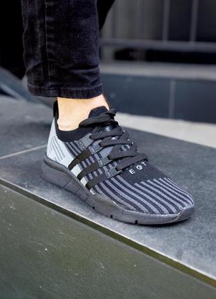 Чоловічі кросівки adidas equipment support mid adv primeknit black4 фото