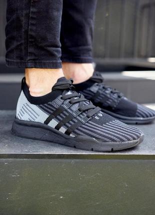 Чоловічі кросівки adidas equipment support mid adv primeknit black8 фото