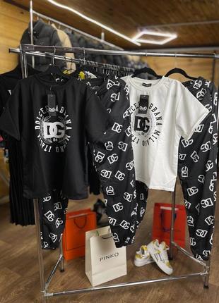 Летний костюм в стиле dolce&gabbana