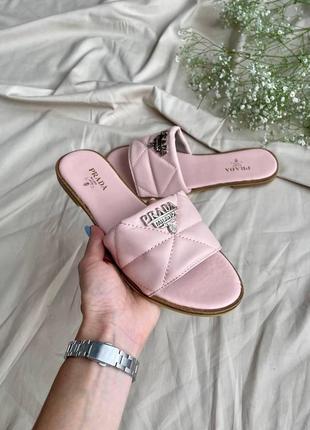 Шльопанці жіночі prada slides light