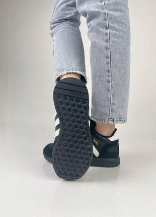 Женские кроссовки  adidas iniki black3 фото