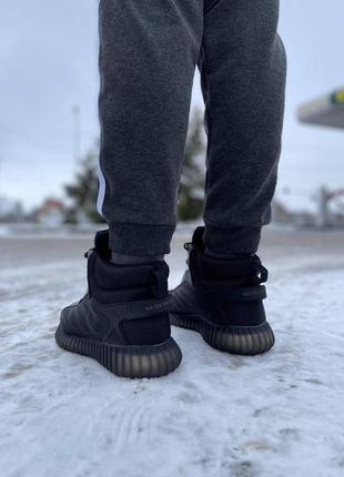 Кроссовки мужские adidas yeezy boost 350 v2 winter black4 фото