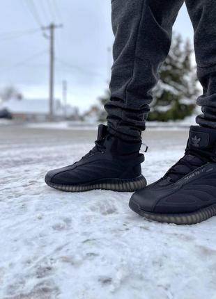 Кроссовки мужские adidas yeezy boost 350 v2 winter black2 фото