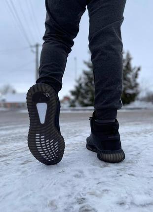 Кроссовки мужские adidas yeezy boost 350 v2 winter black6 фото