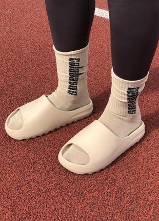 Шлепанцы женские  adidas yeezy slide pure