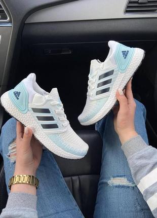 Чоловічі кросівки adidas run white blue