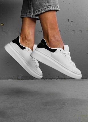 Alexander mcqueen low white black 1