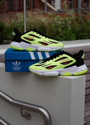 Чоловічі кросівки adidas ozweego celox neon green