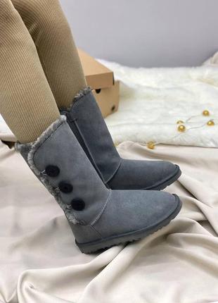 Угги женские ugg bailey button triplet ii lite2 фото