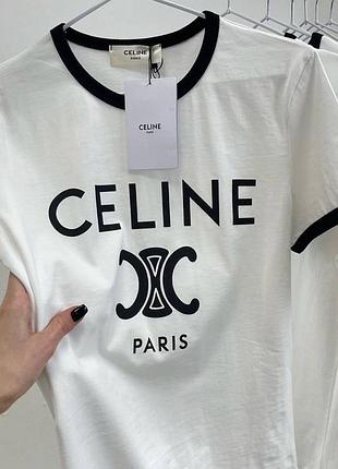 Футболка в стилі celine