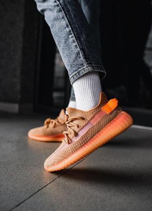 Женские кроссовки  adidas yeezy boost 350 v2 clay5 фото