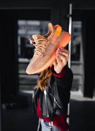 Женские кроссовки  adidas yeezy boost 350 v2 clay2 фото