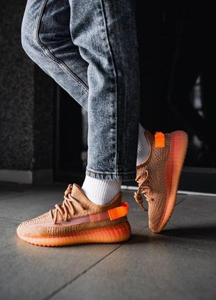 Женские кроссовки  adidas yeezy boost 350 v2 clay7 фото