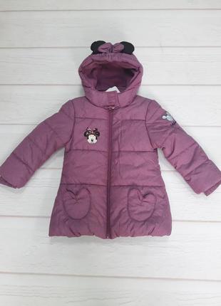 Зимова куртка для дівчинки disney