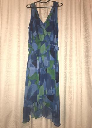 Платье сукня +топ у подарунок сарафан большой размер великий розмір