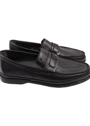 Туфлі чоловічі ridge чорні натуральна шкіра, 42
