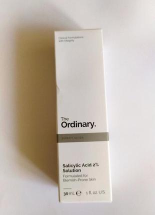 Сыворотка the ordinary salicylic acid 2% solution с салициловой кислотой