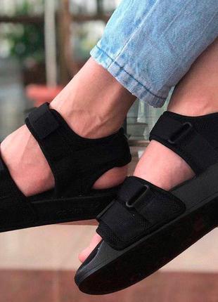 Женские босоножки, сандали adidas adilette sandal black