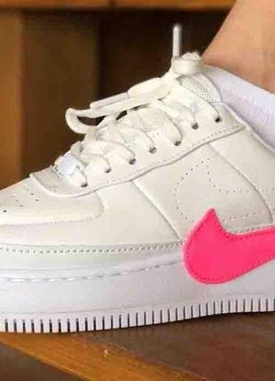 Мужские кроссовки  nike air force jester white pink