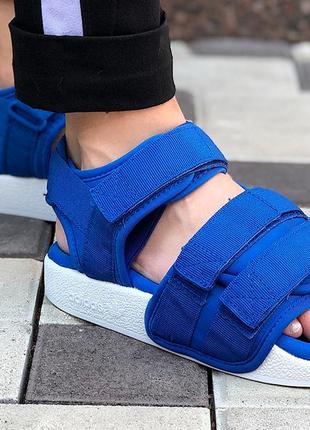 Женские босоножки, сандали adidas adilette sandal blue