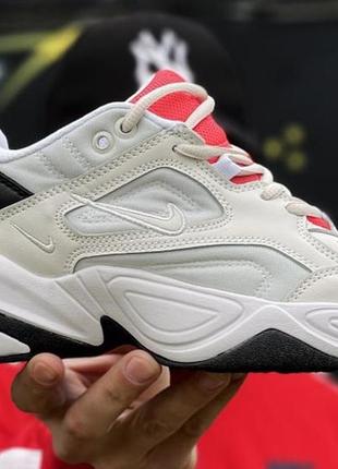 Nike m2k tekno white black red