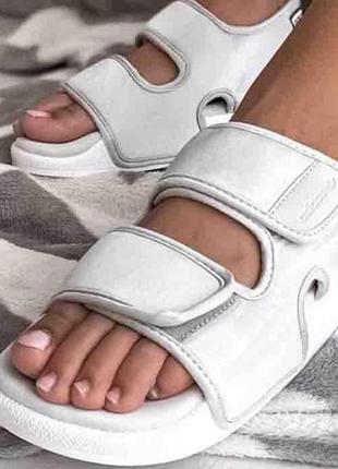 Женские босоножки, сандали adidas adilette sandal light  grey