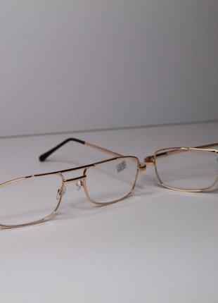 Мужские очки для чтения, металлическая оправа от +1.0 до +4.04 фото