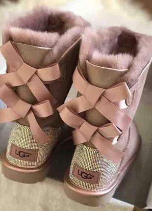 Угги женские ugg bailey bow ii