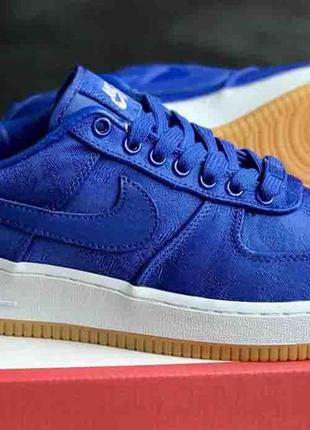 Женские кроссовки  nike air force 1 blue