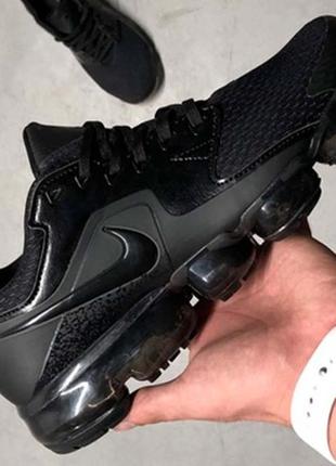 Женские кроссовки  nike vapormax cs triple black